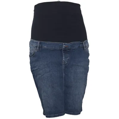 Jupe maternité (Bleu, Noir) de ESPRIT Coton, Élasthane