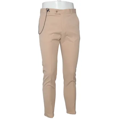 Chinos (Beige) fra Uno Piu Uno Elastan, Polyester, Viscose