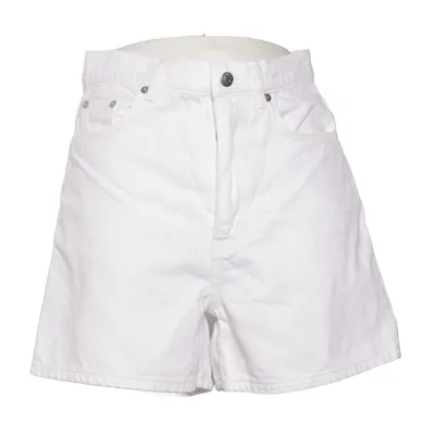 Short en jean (Blanc) de Arket Coton, Lyocell