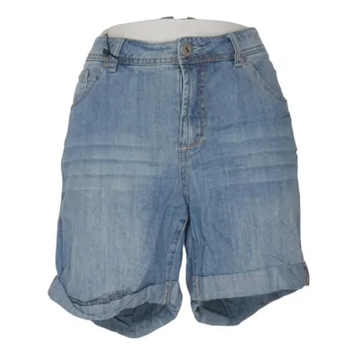 Denim shorts (Blauw) van Best Connections Katoen