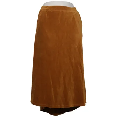 Skirt (Brown) from Yerse Cotton, Polyester