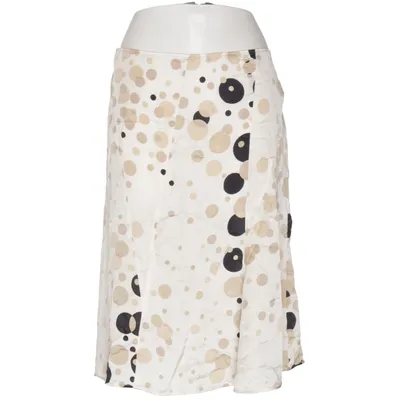Nederdel (Beige, Sort, Hvid) fra MaxMara Silke