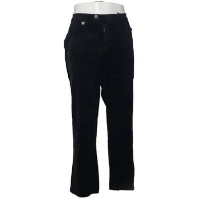 Corduroy pants (Blue) from Duke Cotton, Elastane, Polyamide
