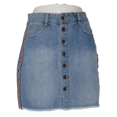 Jeansnederdel (Blå, Rød, Hvid) fra Urban Surface Bomuld, Polyester, Viscose