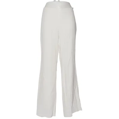 Palazzobyxor (Vit) från Akris Acetat, Silke, Viskos