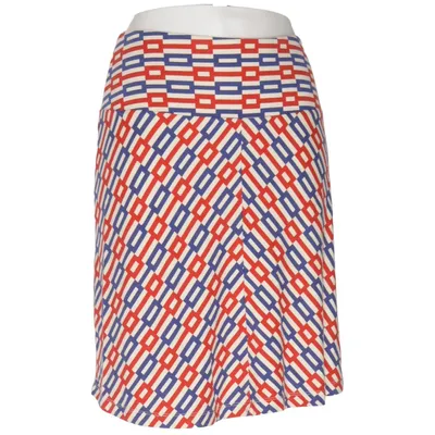 Skirt (Red, Blue, White) from King Louie Elastane, Viscose