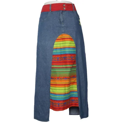 Jeansrock (Blau, Mehrfarbig) von Coline Baumwolle, Polyester