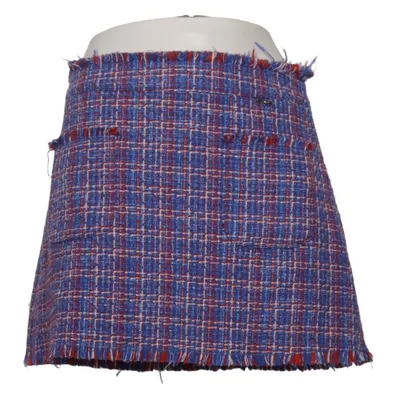 Skirt (Blue, Red, White) from Liu Jo Acetate, Cotton, Elastane, Polyester