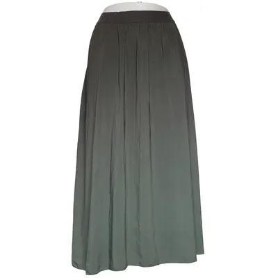 Jupe longue (Vert) de Steilmann Élasthane, Polyester
