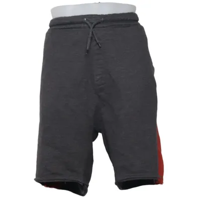 Freizeitshorts (Grau, Rot) von Identic Man Baumwolle, Polyester