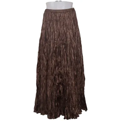Långkjol (Brun) från Joy Polyester