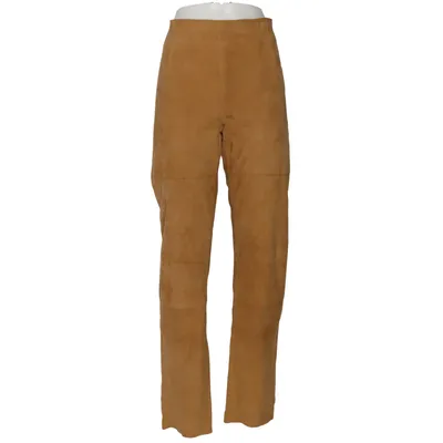 Leather pants (Brown) from Scapa Suede