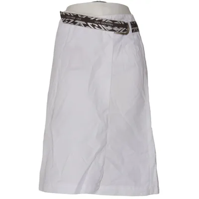 Wrap skirt (White) from Trussardi Jeans Cotton, Linen