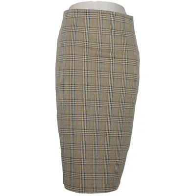 Jupe (Gris, Jaune, Noir) de Edited Élasthane, Polyester, Viscose