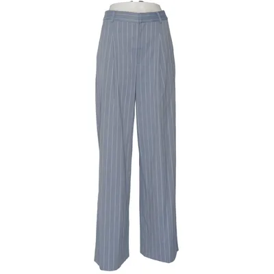 Palazzobyxor (Blå, Vit) från Gestuz Elastan, Polyester, Viskos