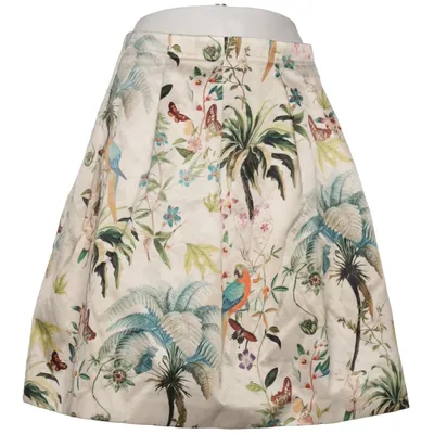 Nederdel (Beige, Flerfarvet) fra H&M Modern Classic Polyester