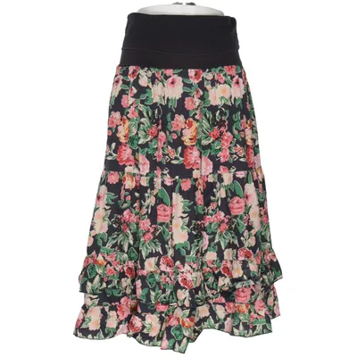 Maxi skirt (Black, Multicolored) from Blutsgeschwister Cotton, Elastane