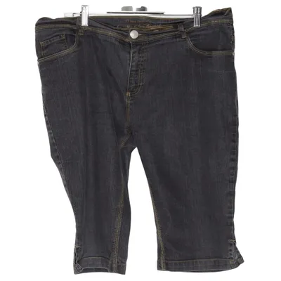 Denim shorts (Grijs) van New Denim Katoen, Elastaan, Polyester