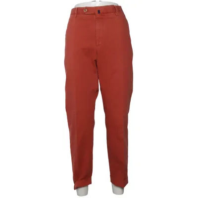 Chino (Rouge) de Incotex Coton, Élasthane