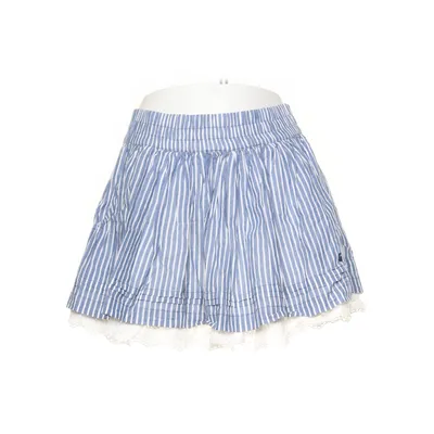 Kjol (Blå, Vit) från Abercrombie & Fitch Bomull