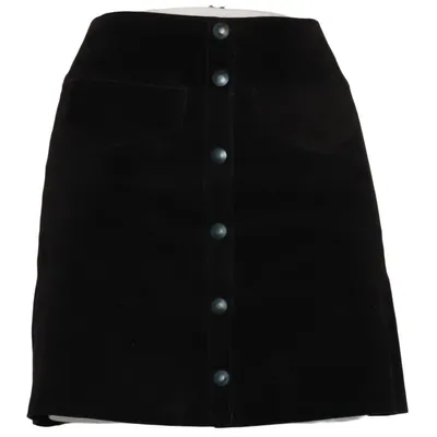 Leather skirt (Black) from Vera Leather