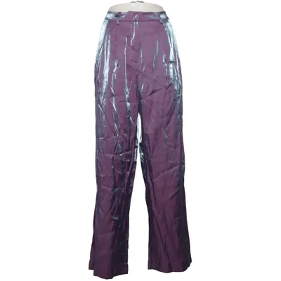 Palazzo pants (Purple) from Selected Femme Polyester, Viscose