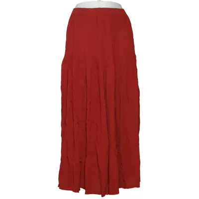 Jupe longue (Rouge) de Usha Viscose
