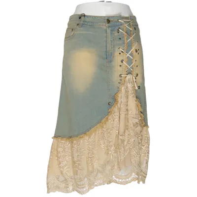 Jeanskjol (Blå, Beige) från Stoy