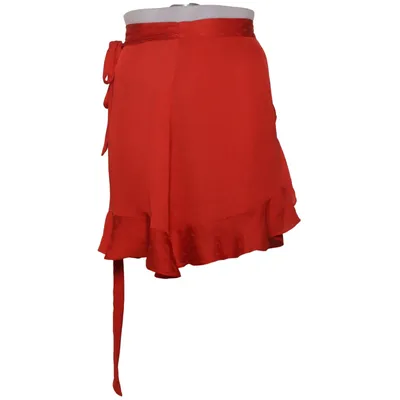 Wrap skirt (Red) from Les Petites Polyester