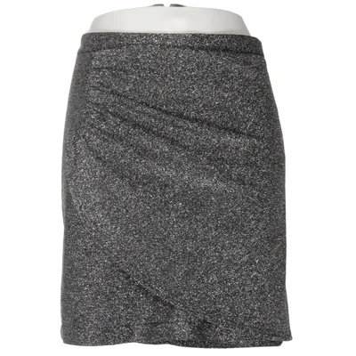 Kjol (Grå, Silverfärgad) från Second Female Elastan, Metallfiber, Polyester