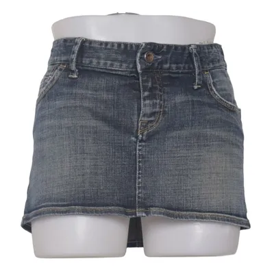 Denim skirt (Blue) from Meltin'Pot Cotton, Elastane
