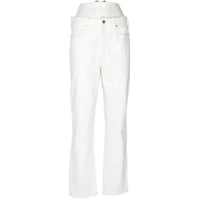 Spijkerbroek (Wit) van &Denim by H&M Katoen, Elastaan