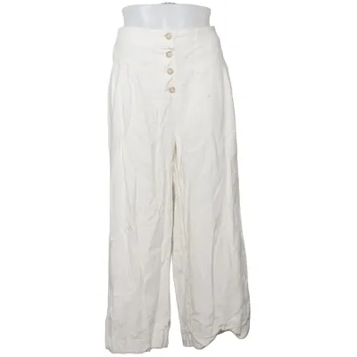 Palazzo pants (White) from Dorothy Perkins Linen, Viscose