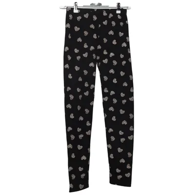 Leggings (Zwart, Wit) van Stop Go Katoen, Elastaan, Polyester