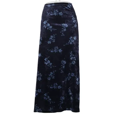 Maxi rok (Blauw, Zwart) van Elements Polyester