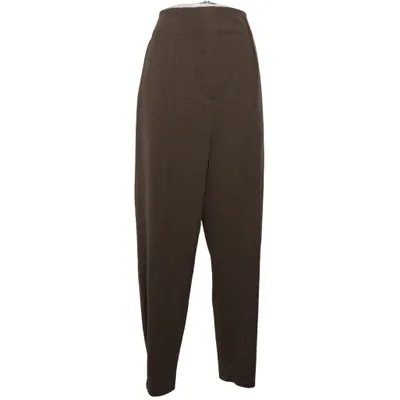 Suit pants (Beige) from Five Units Elastane, Polyester, Viscose