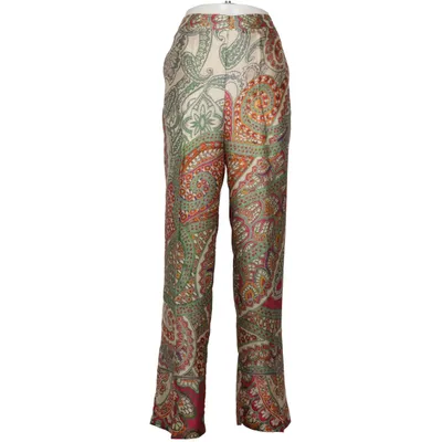 Palazzo pants (Beige, Multicolored) from Zara