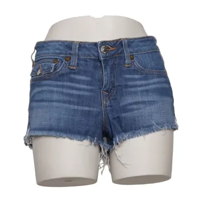 Jeansshorts (Blå) från True Religion Bomull, Elastan