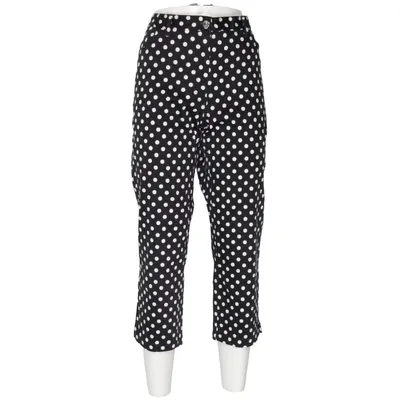 Pants (Black, White) from BPC Selection Cotton, Elastane