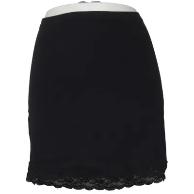 Rock (Schwarz) von H&M Basic Baumwolle, Elasthan
