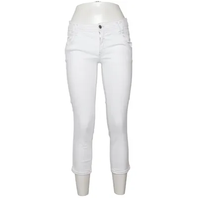 Jeans (Vit) från Calypso Bomull, Elastan