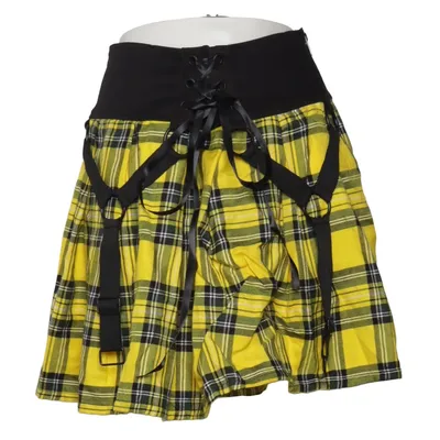 Skirt (Yellow, Black) from Heartless Acrylic, Cotton, Elastane