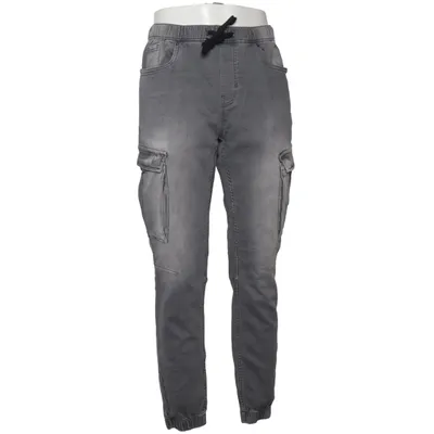 Cargohose (Grau) von Jean Pascale Baumwolle, Elasthan, Polyester