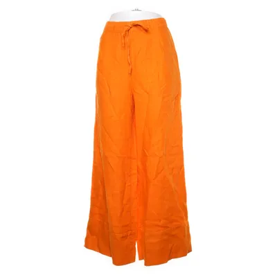 Pants (Orange) from Zara Linen