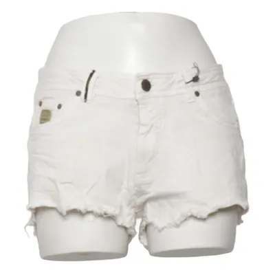 Jeansshorts (Vit) från Mistral Akryl, Bomull, Elastan, Polyester