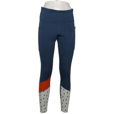 Sports tights (Blue, Orange) from Move to Discover by Tchibo Elastane, Recycled polyester