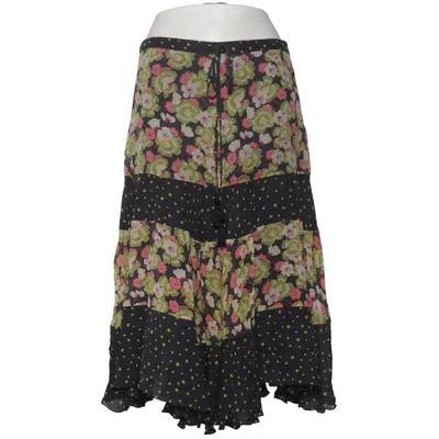 Maxirock (Schwarz, Grün, Pink) von MaxMara Viskose