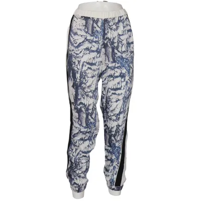 Byxor (Blå, Vit, Svart, Flerfärgad) från Topshop Polyester, Viskos