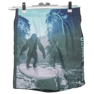 Badeshorts (Blå, Flerfarvet) fra KiK Polyester