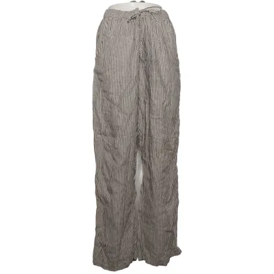 Pants (White, Gray) from Arket Linen